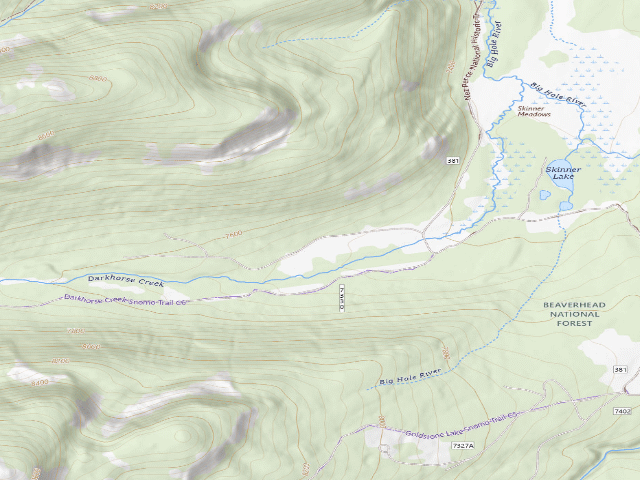 USGS topographic map of 10  Before 8 And 9