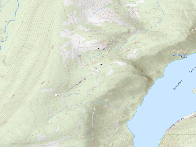 USGS topographic map of 10732 Lindbergh Area