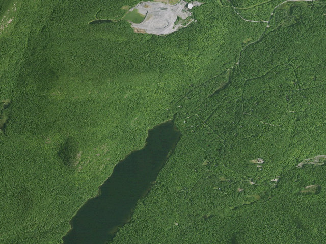 Aerial image of 13Th Lake Campsite 1, 11, 12, 13 (Siamese Ponds Wilderness)