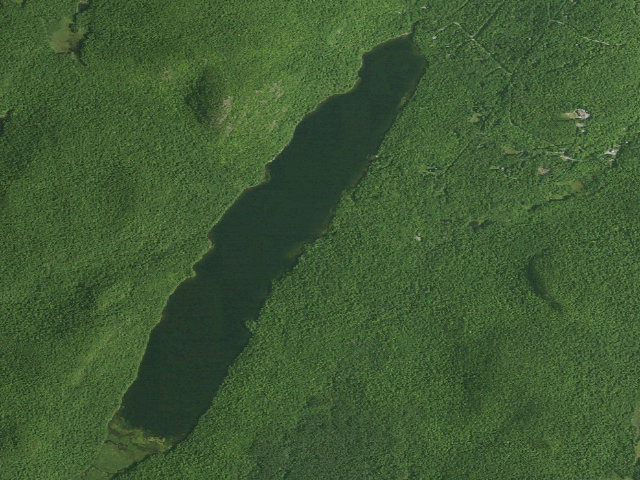 Aerial image of 13Th Lake Campsite 2 (Siamese Ponds Wilderness)