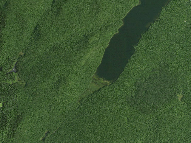 Aerial image of 13Th Lake Campsite 5 (Siamese Ponds Wilderness)