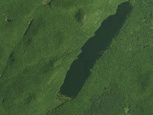 Aerial image of 13Th Lake Campsite 6 (Siamese Ponds Wilderness)