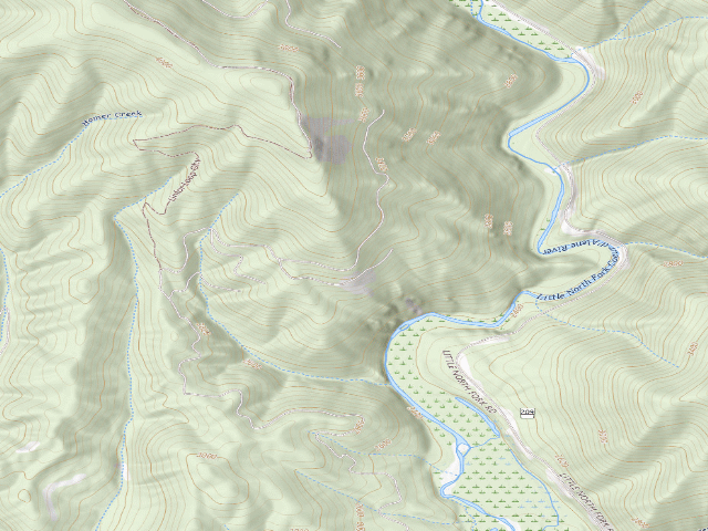 USGS topographic map of 1604 Site 3