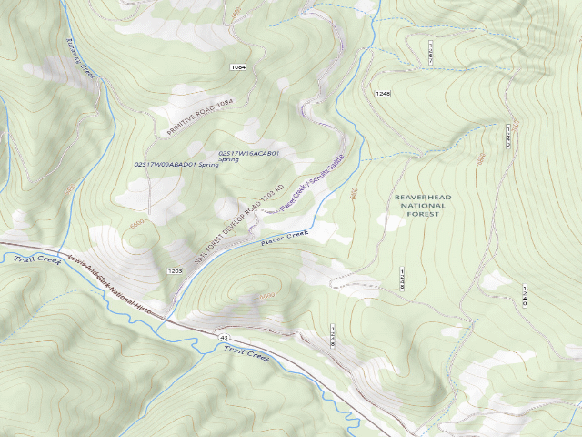 USGS topographic map of 2 Campers