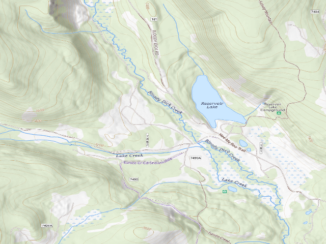 USGS topographic map of 2  Y Right