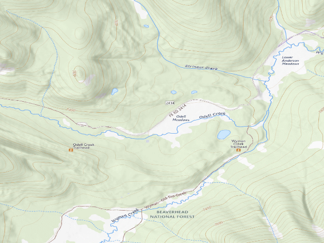 USGS topographic map of 3 Stools