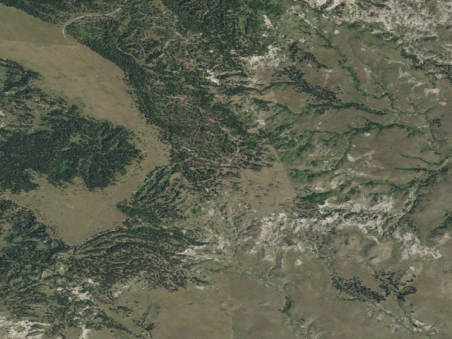 Aerial image of 31111 Rd Hunting Camp