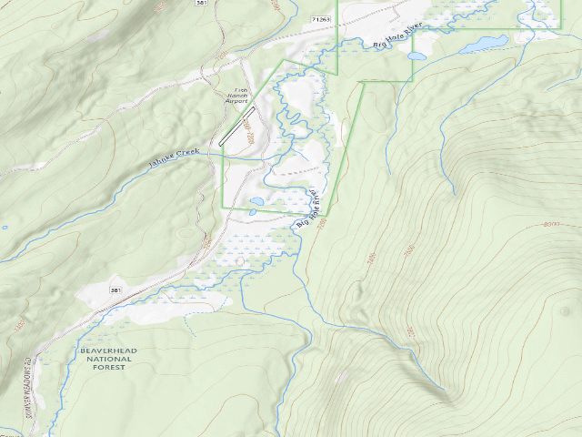 USGS topographic map of 318 Site 5  By Big House