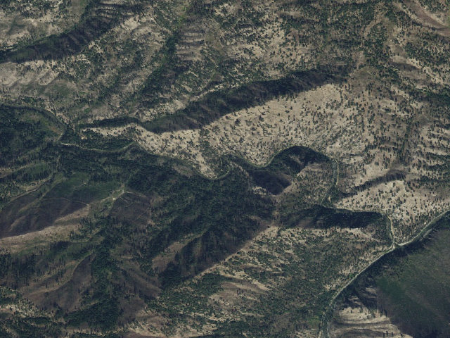 Aerial image of 33 Mile Dispersed