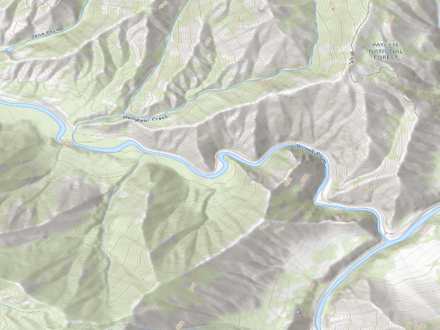 USGS topographic map of 33 Mile Dispersed