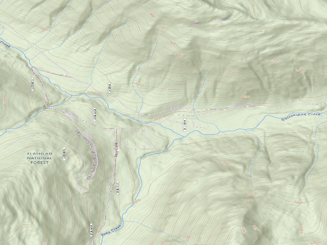 USGS topographic map of 381A Quintonkon #3