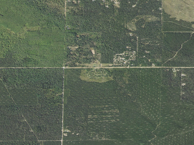 Aerial image of 4 Mile Trail Camp