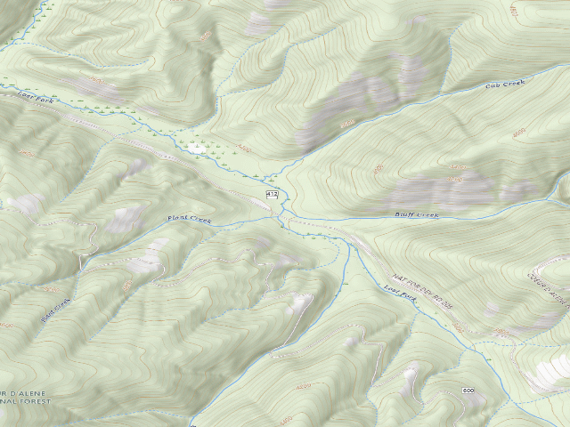 USGS topographic map of 412 Road Mm 19.1