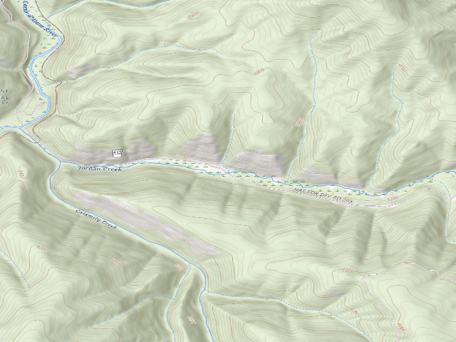 USGS topographic map of 412 Road Mm 21.6