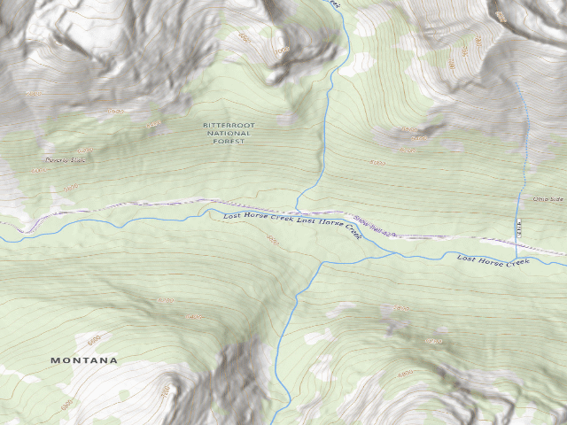 USGS topographic map of 429 Road -005