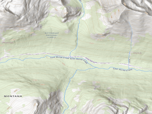 USGS topographic map of 429 Road -006