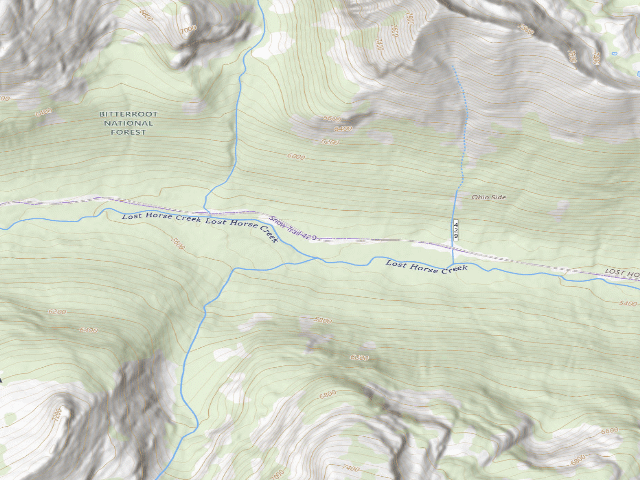 USGS topographic map of 429 Road -007