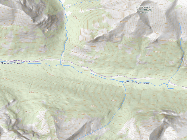 USGS topographic map of 429 Road -010