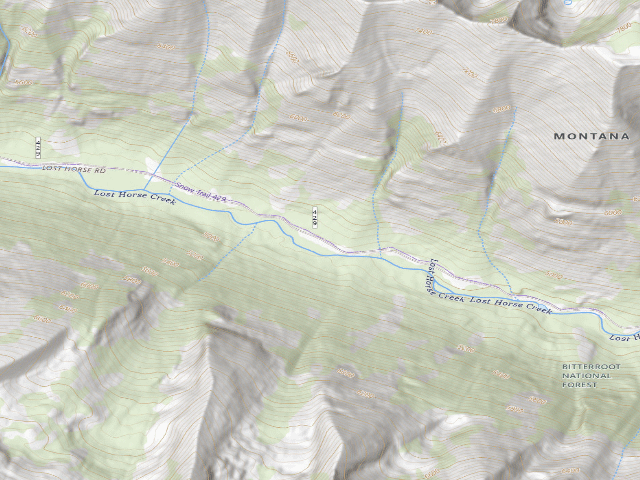 USGS topographic map of 429 Road -013