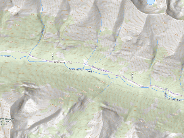 USGS topographic map of 429 Road