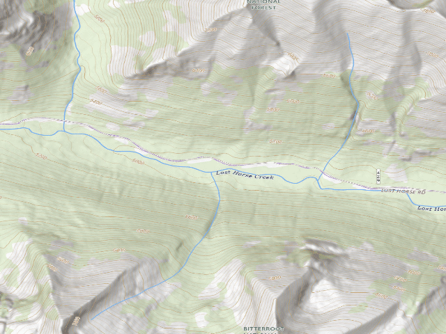 USGS topographic map of 429 Road