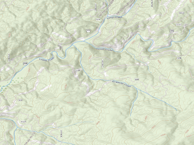 USGS topographic map of 528Ard-101