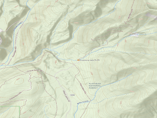 USGS topographic map of 5390 Krause-27