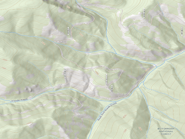 USGS topographic map of 5665 Road