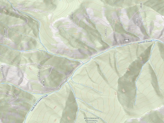 USGS topographic map of 5669 Road