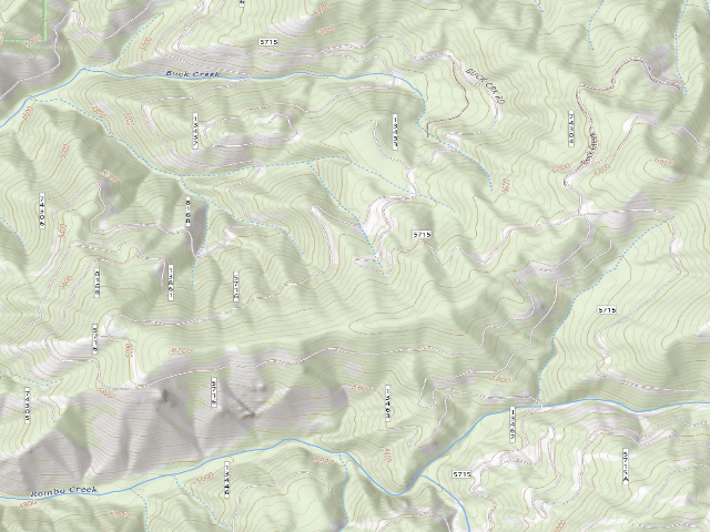 USGS topographic map of 5715 Road