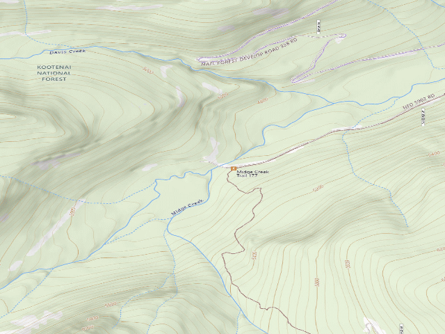 USGS topographic map of 5902Rdmidgecreek