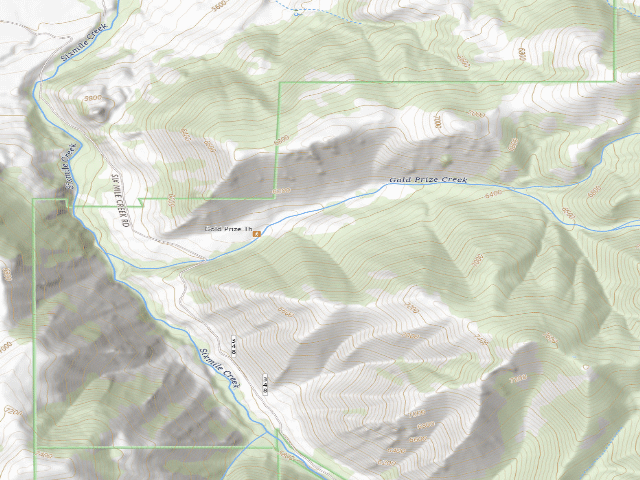 USGS topographic map of 6 Mile 003