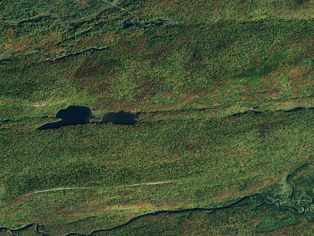 Aerial image of 64A Mitchell (Moose River Plains Wild Forest)