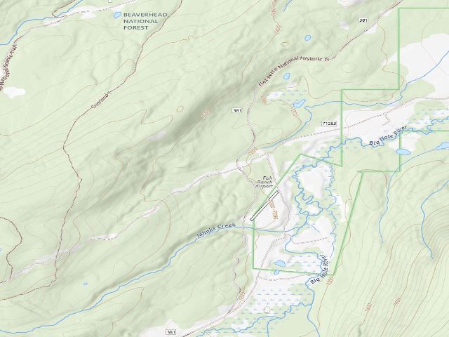 USGS topographic map of 7328 And 318 Site