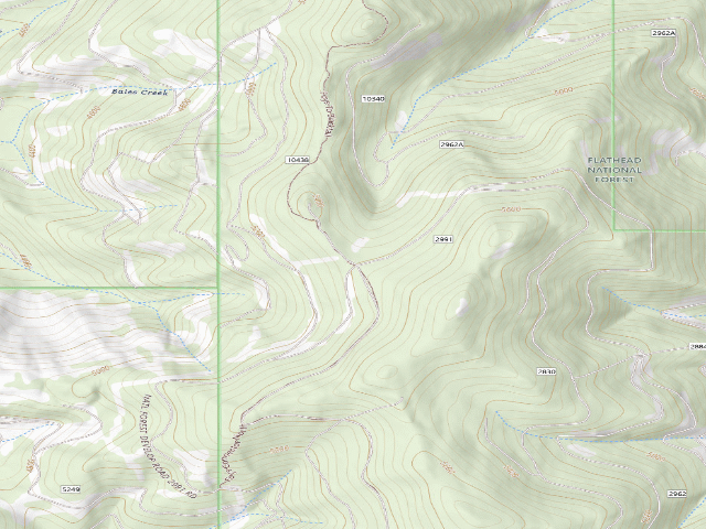 USGS topographic map of 916-2991-10 Truman Area