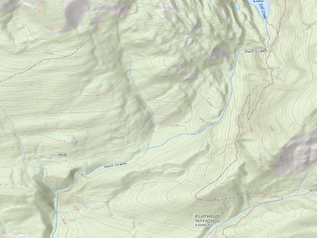 USGS topographic map of 9508-1 Six Mile Road