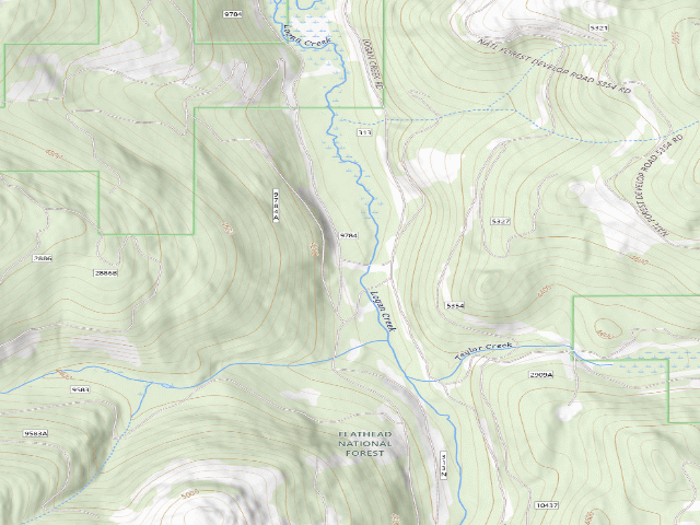 USGS topographic map of 9784 Logan