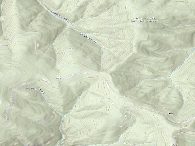 USGS topographic map of 992 Site 1