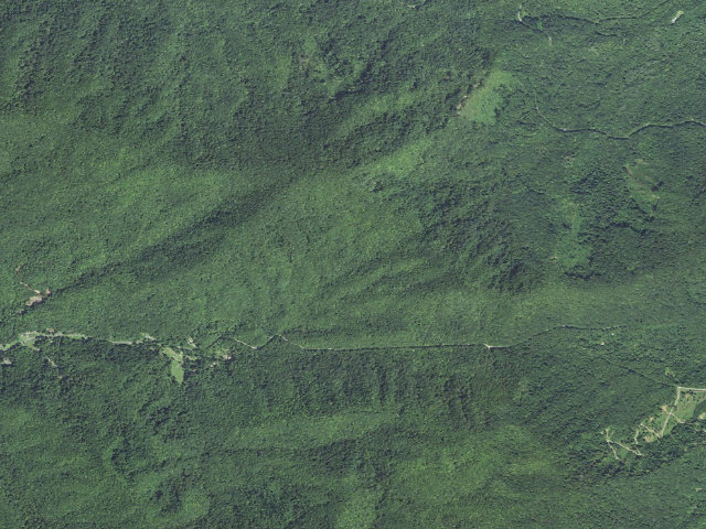 Aerial image of A.T. Cable Gap Shelter
