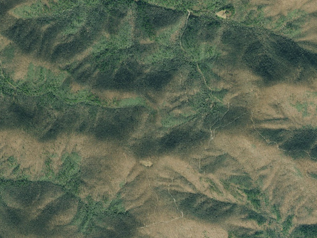 Aerial image of A.T. Hawk Mountain Shelter