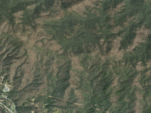 Aerial image of A.T. Moreland Gap Shelter