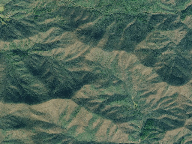 Aerial image of A.T. Plum Orchard Shelter