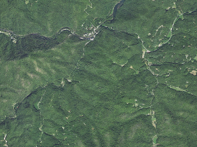 Aerial image of A.T. Rufus Morgan Shelter