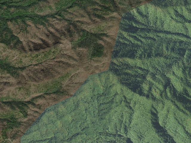 Aerial image of A.T. Spring Mountain Shelter