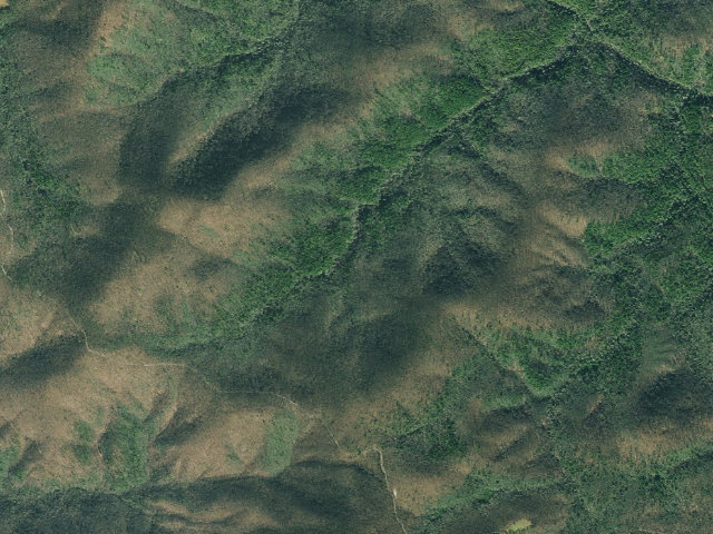 Aerial image of A.T. Stover Creek Shelter