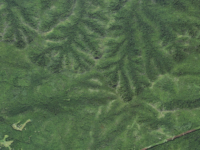 Aerial image of A.T. Wesser Bald Shelter