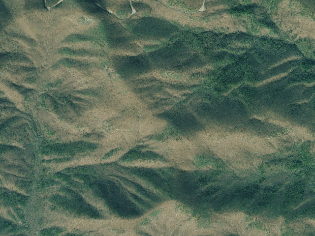Aerial image of A.T. Whitley Gap Shelter