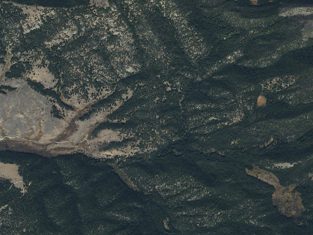 Aerial image of Above Camp Ground