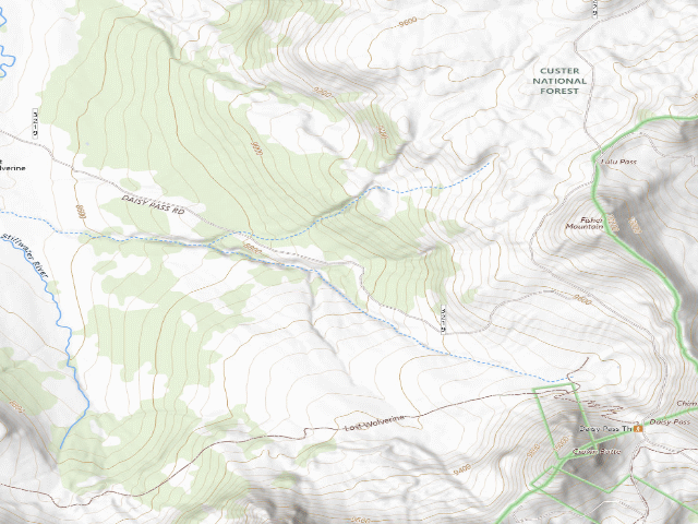 USGS topographic map of Abundance-004