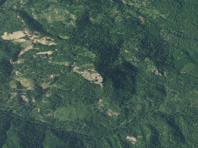 Aerial image of Acker Rock Lookout